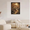 70*50cm 1000pieces Paper Puzzle Adult Puzzle Peacock in the MoonlightDifficulty Jigsaw Puzzle Relaxing Craft Home Wall Decro 6