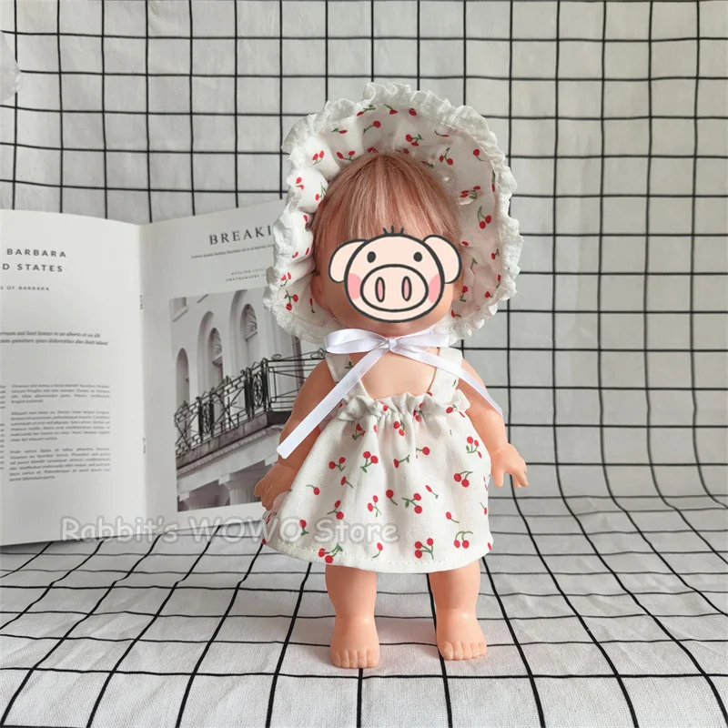Doll Clothes Accessories for 25cm Mellchan Dolls Fit 1/6 BJD Doll Lovely Set Baby Dress Headwear Christmas Gift barbie doll clothes,doll clothes accessories,doll clothes,doll accessories