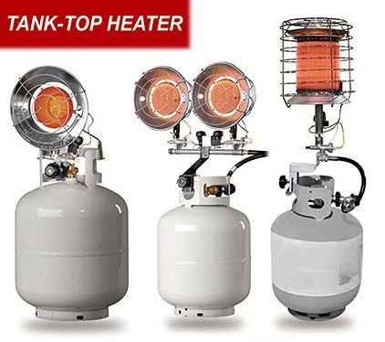 Quiet Operation Camping Portable Gas Tank Top Heater Propane with Anti Tip  Device Heaters - AliExpress
