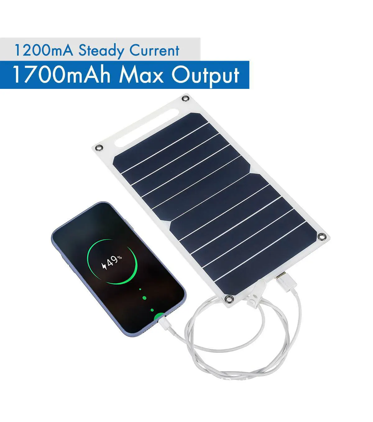 Lot De 3 Panneaux Solaires Portables USB - Générique - Autonomes