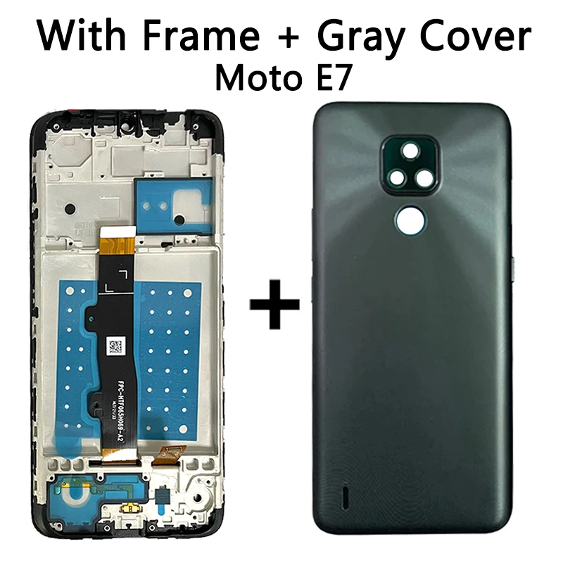 Lecteur D'empreintes Digitales Bleu Pour Motorola Moto E7i Power - Neuf