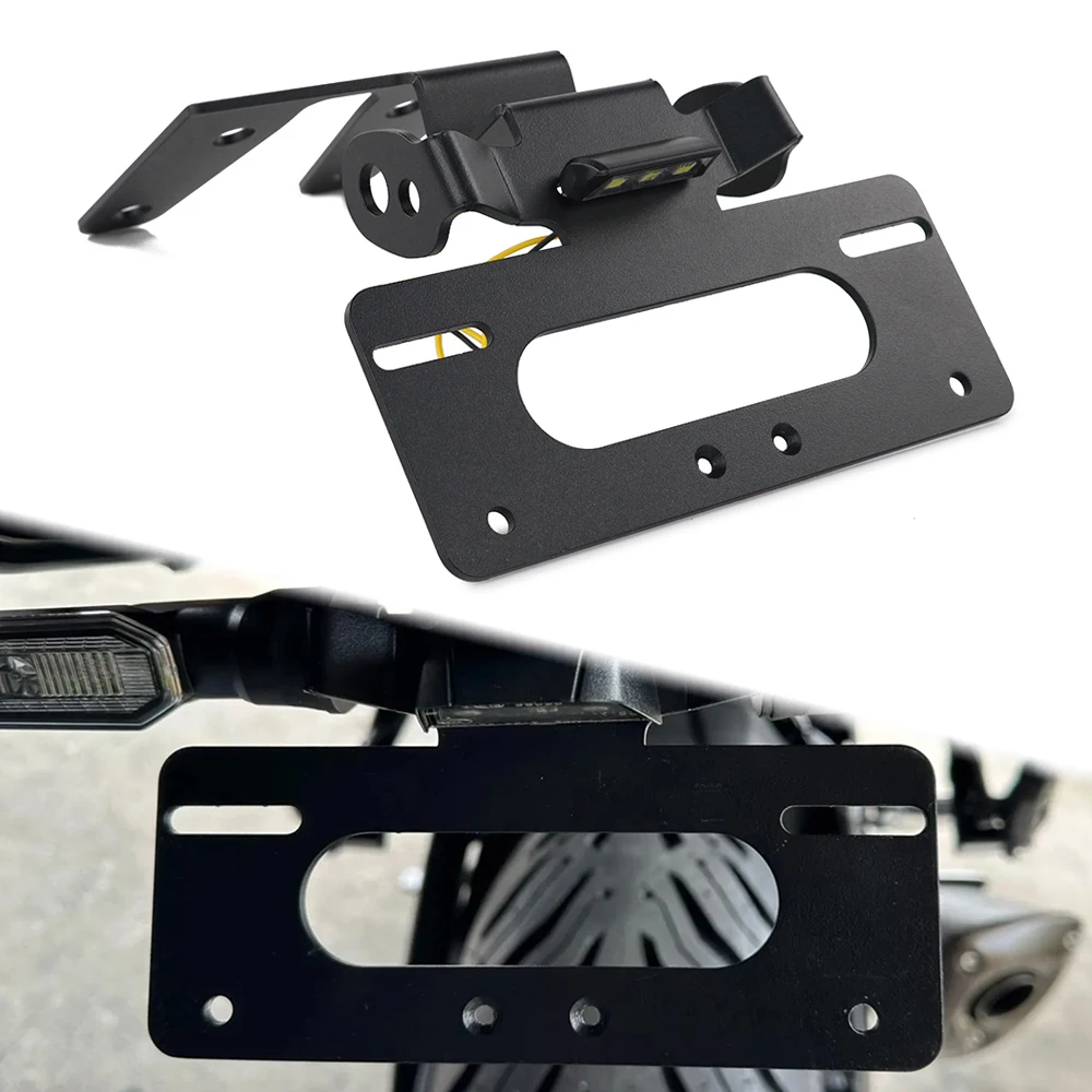 

Fit For Suzuki GSX-S1000 GT 2022 2023 2024 Rear License Plate Holder Bracket with Light Tail Tidy Fender Eliminator Motorcycle