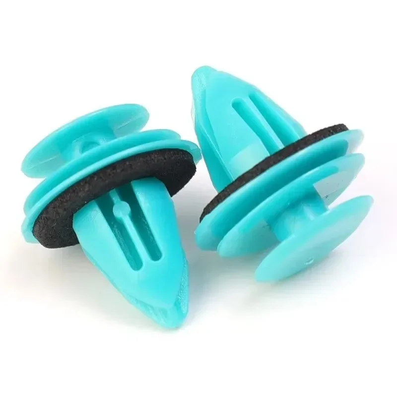 100-20PCS Auto Door Panel Clip with Seal Ring Auto Fastener Rivet Bumper Clip Retainer Car Interior Retaining Accessories auto fastener clips