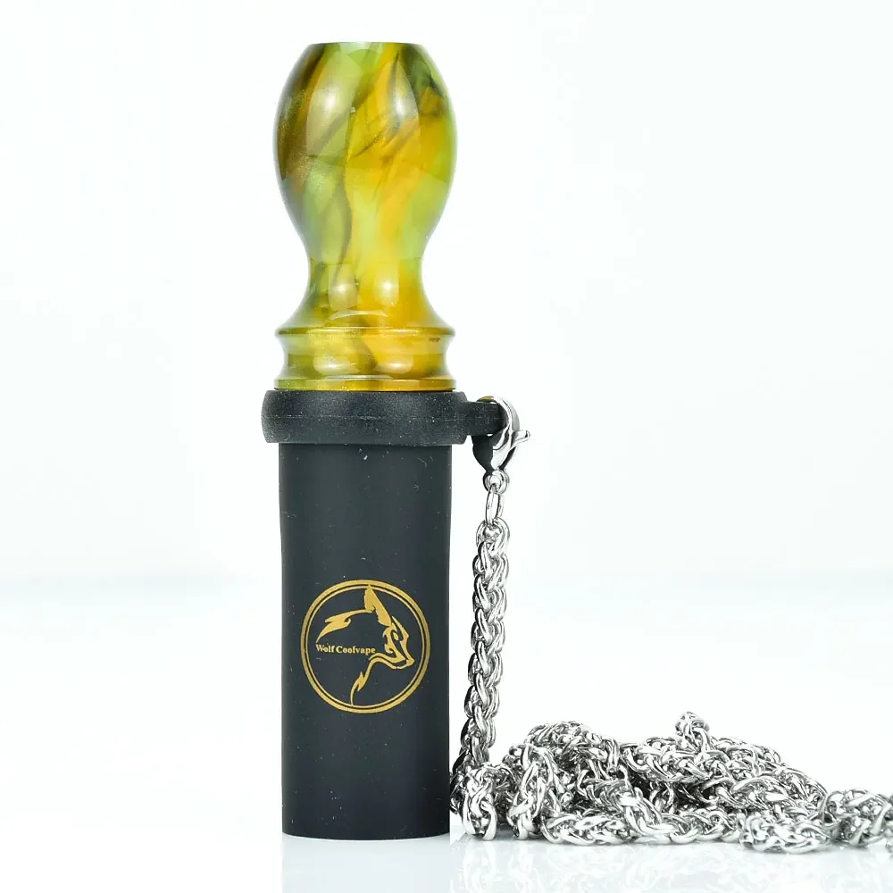 Resin Hookah Mouthpieces Hookah Sheesha Chicha Narguile Shisha Water Pipe Accessories Silicone Hang Rope Strap Mouth Tips