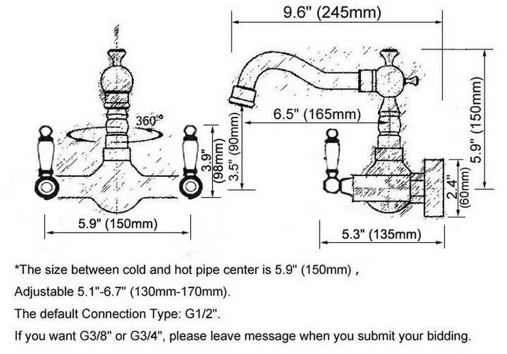 Torneira de Parede Feita em Latão Polida torneira de parede feita em latao polida 01