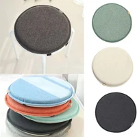 30/33/35/40/45/50cm Solid Colors Concise Round Cushion Non-slip Sponge Small Round Stool Rattan Chair Bar Stool Cushion Long 1