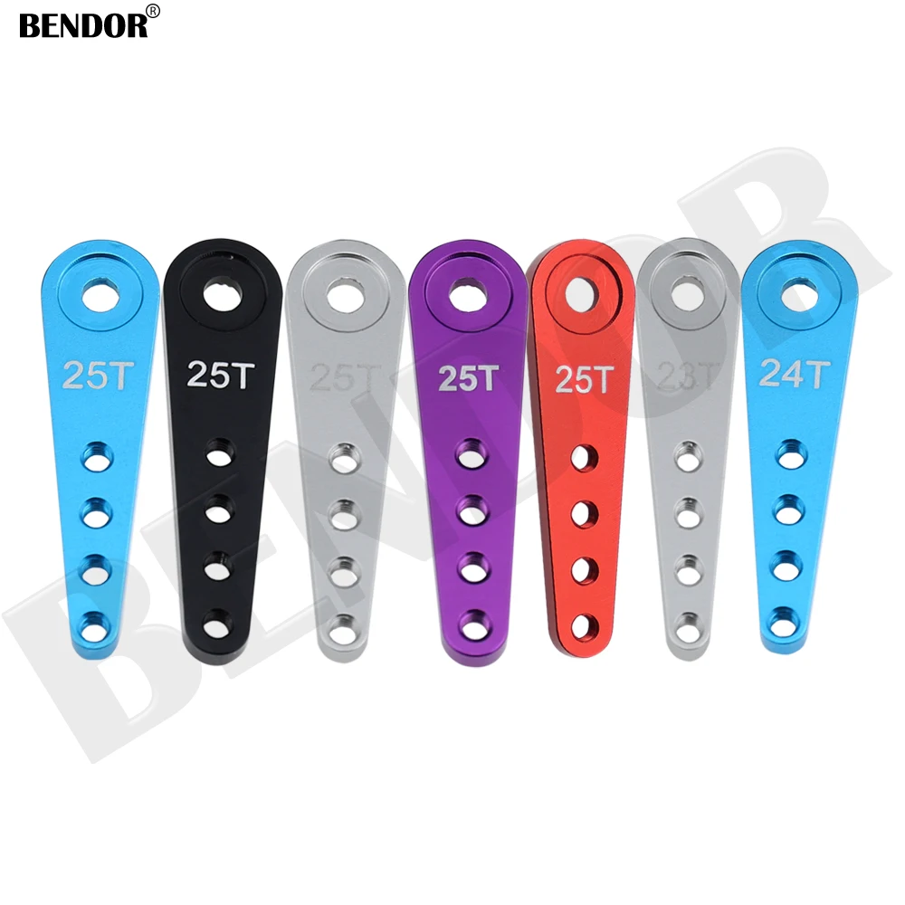 25T/24T/23T Metal Steering Servo Arm Extension Horn 37mm For 1/10 RC