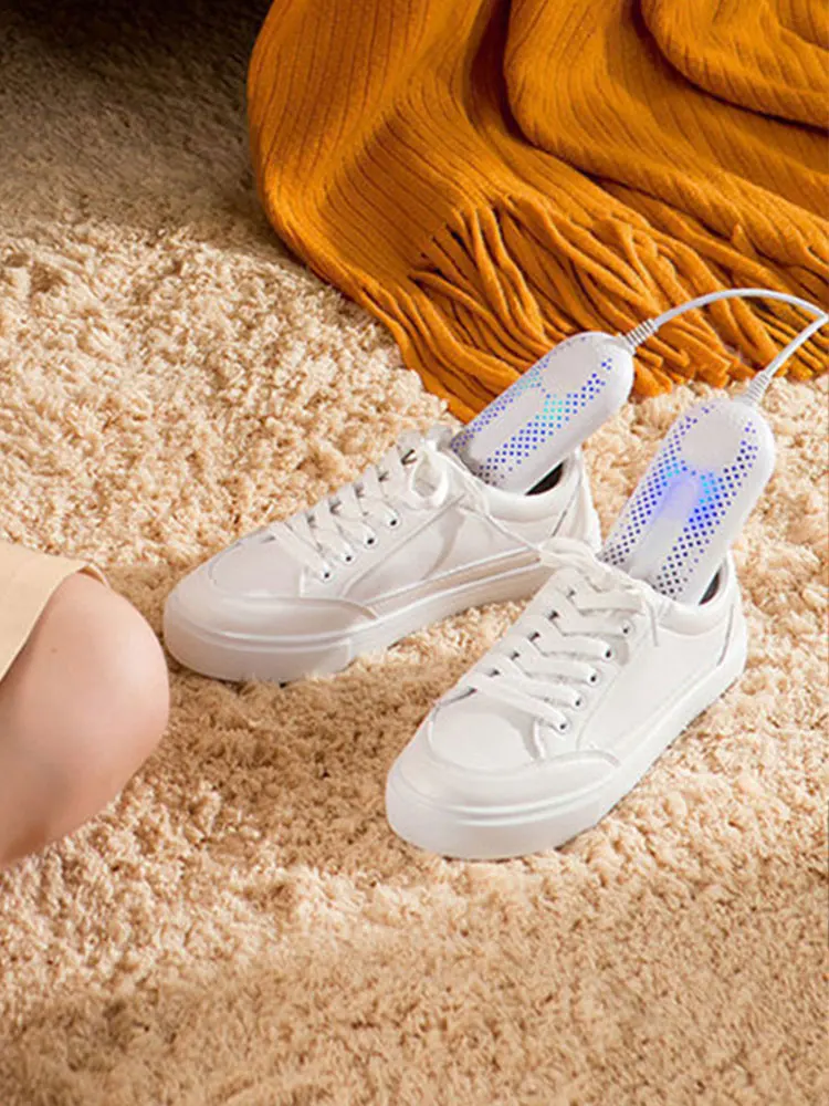 Shoes Dryer Electric Shoe Drying Machine Timing/Telescopic/Purple Light Intelligent Shoe Dryer Compact for Kids Adults 6