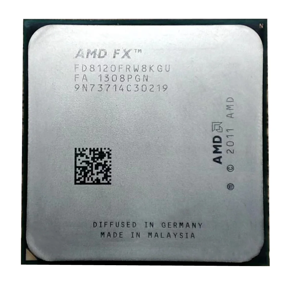 Amd-processador Cpu de Oito Núcleos Série fx Fx8120 Fx8120 Fx8120 31 Ghz 125w Fd8120wmw8kgu Soquete Am3 +