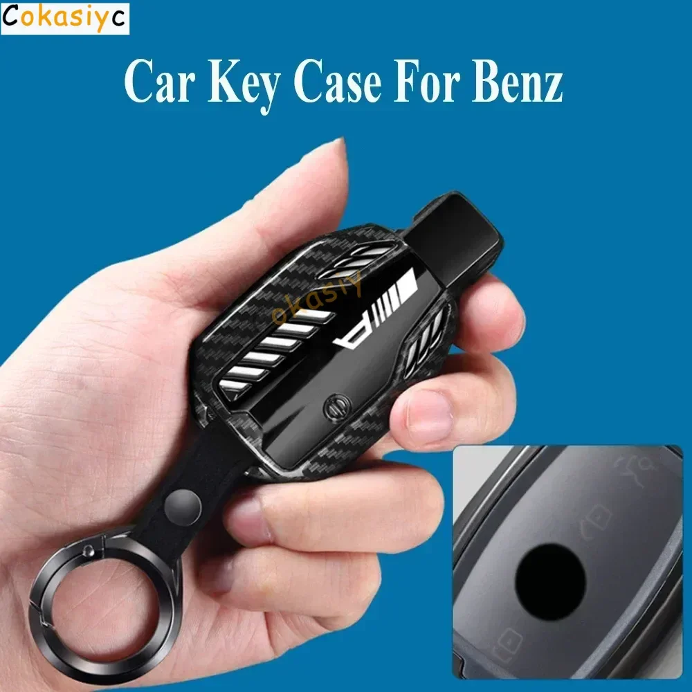 Accesorio Adhesivo De Fibra De Carbono Para Volante De Coche, Accesorio Para Mercedes W176 W204