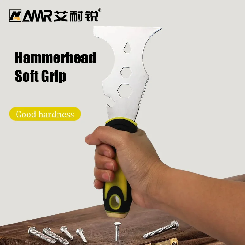 15 in 1 Multi Use Putty Knife Stainless Steel Paint Scraper Removal Construction Tool for Wallpaper Can Opener Home DIY 3
