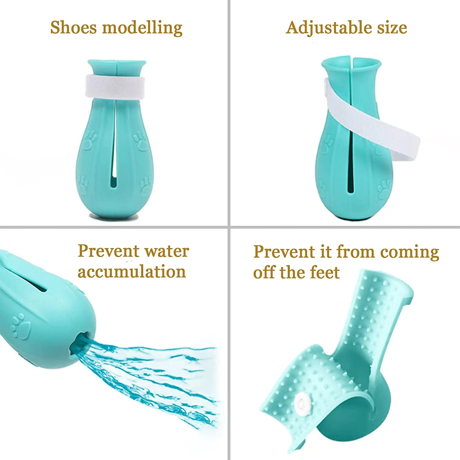 Cat Claw Protector Bath Anti-Scratch Shoes 5