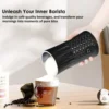 Fully Automatic Milk Frother Electric Hot and Cold for Making Latte Cappuccino Coffee Frothing Foamer Kitchen Appliances 400W 3