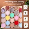 36pcs/set Vibrant Fluorescent Neon Nail Powder Pigment Set - Shimmering Iridescent Gradient Designs for Gel Nails - Create Dazzl 3