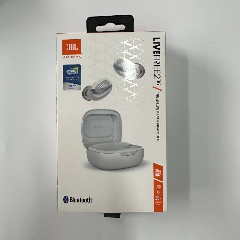 Original JBL Live gratuit 2 Bluetooth casque HIFI caisson de basses TWS véritable sans fil stéréo écouteurs avec micro sans fil écouteurs