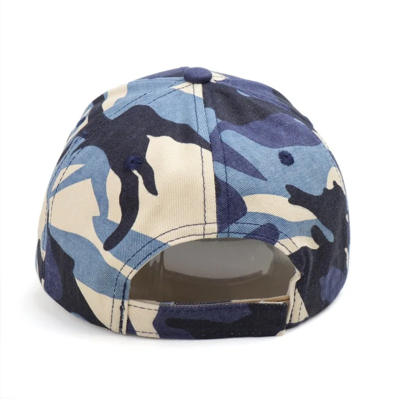 Custom Logo Men Camouflage Baseball Cap Outdoor Sports Women Adjustable Snapbac Duckbill Caps Casual Sunscreen Snapback Dad Hat 3
