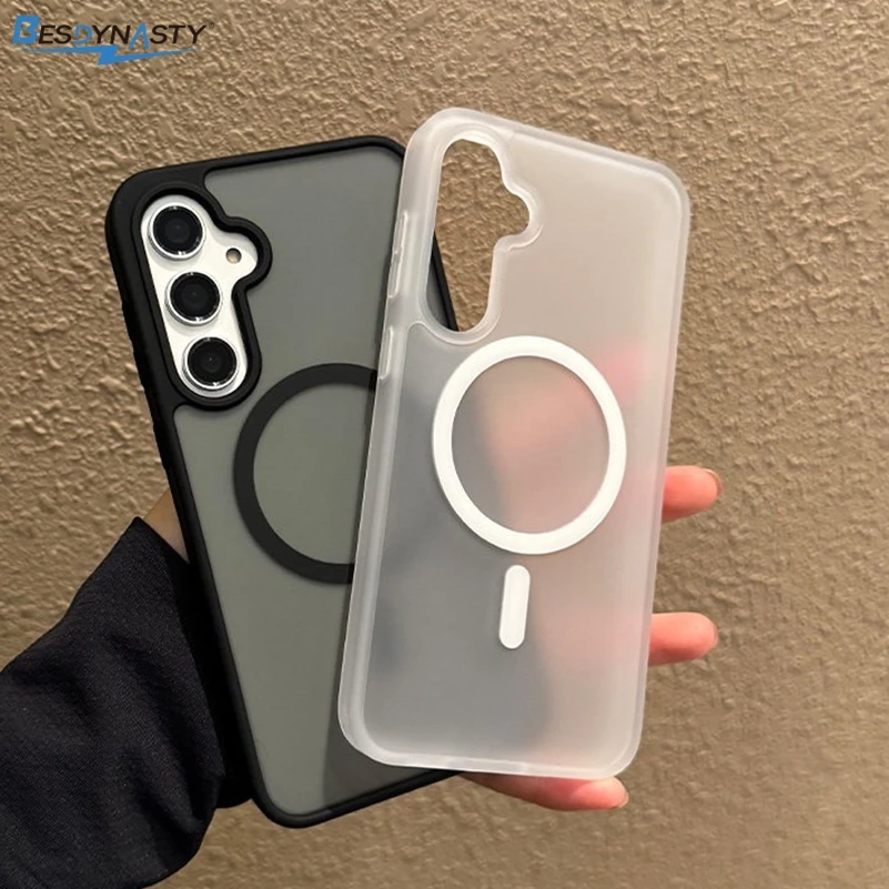 Premium Matte Translucent Magnetic Phone Case - Business Edition