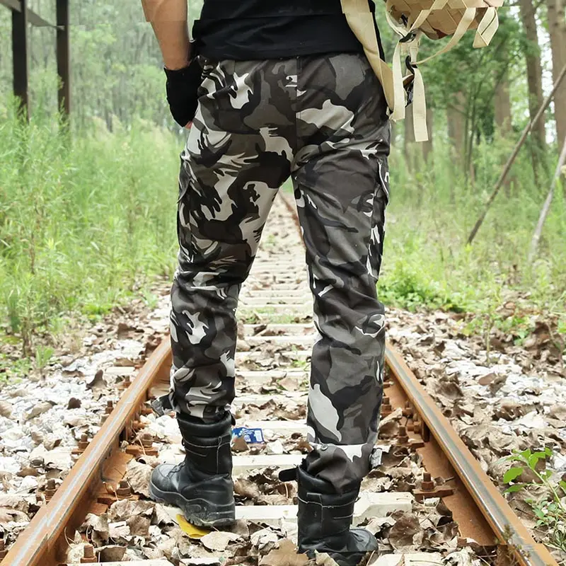 8 Pockets Military Red Black Cargo Pants Men Cotton Trousers Baggy  Camouflage Tactical Pants Men Casual Big Size 38 44 overalls - AliExpress