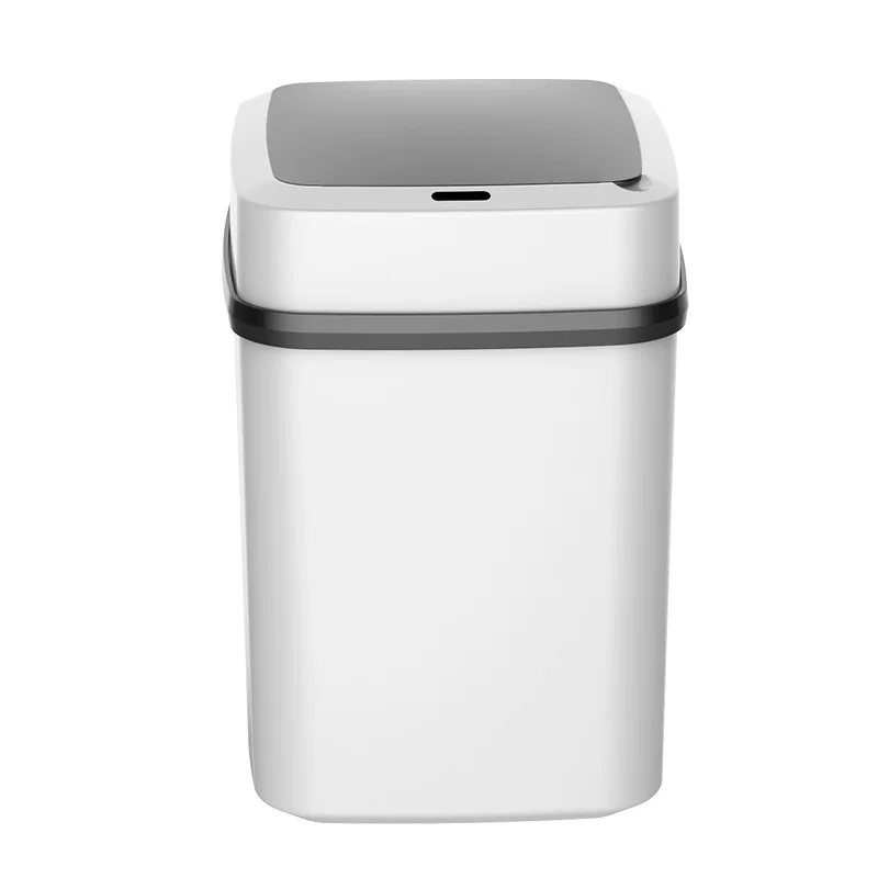 Kitchen Trash Bin 13L Bathroom Touch Trash Can In The Toilet Smart Garbage Bucket Waste Bins Dustbin Smart Trash Can Kitchen 6