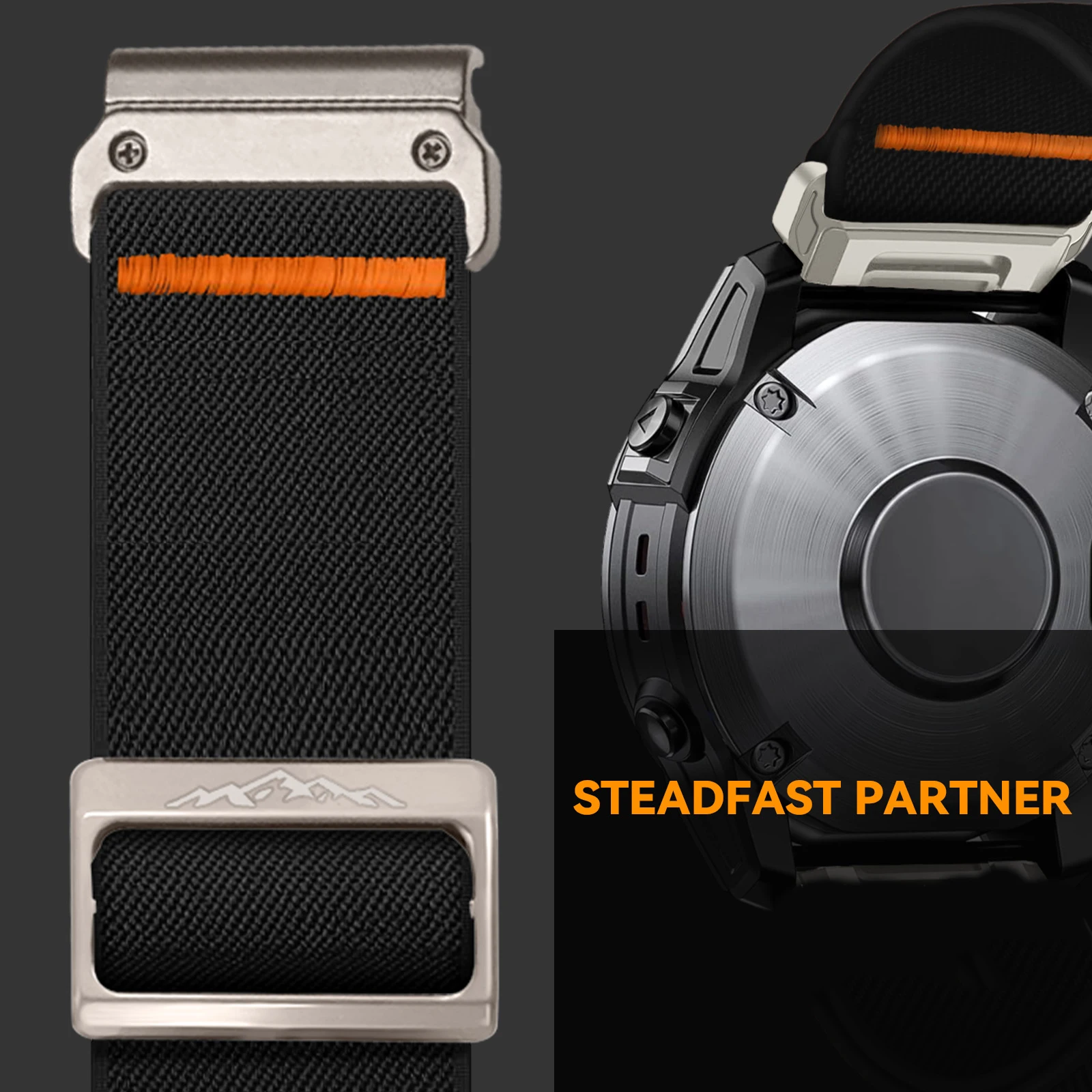 Premium Quickfit Nylon Sports Strap - 22mm/26mm Bracelet Accessory