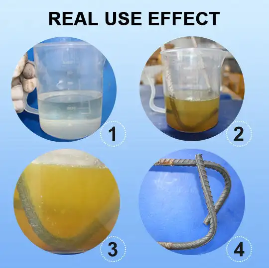 Description Picture 3 of itemPowerful Metal Rust Remover Multi Purpose Rust Remover Spray Metal Surface Chrome Paint Car Maintenance Iron Powder Cleaner