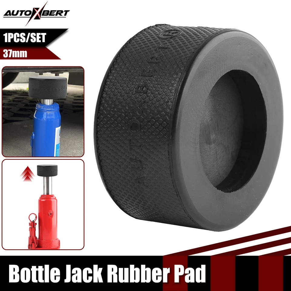 Okuyonic Adattatore Universale Per Jack Pad, Supporto In Gomma Per Martinetto Da Pavimento, Antiscivolo E Resistente, Capacità 2 Tonnellate, Dimensioni 125x28 Mm, Protegge Il Telaio Dell'Auto
