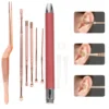 7Pc LED Ear Cleaner Curette Earwax Removal Set for Ear without 5