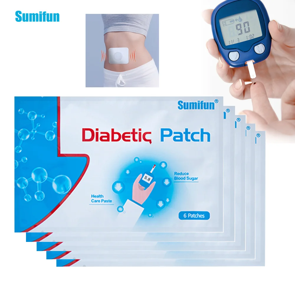 

6/18/30Pcs Sumifun Diabetic Patch Stabilizes Blood Balance Glucose Content Diabetes Sticker Hyperglycemia Medical Health Plaster