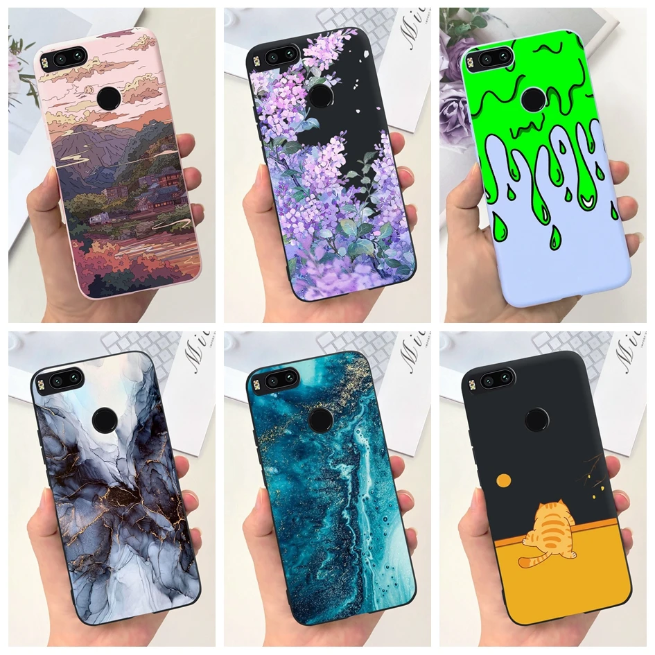 Fashion Marble Stone Silicone Soft TPU Shockproof Bumper Case