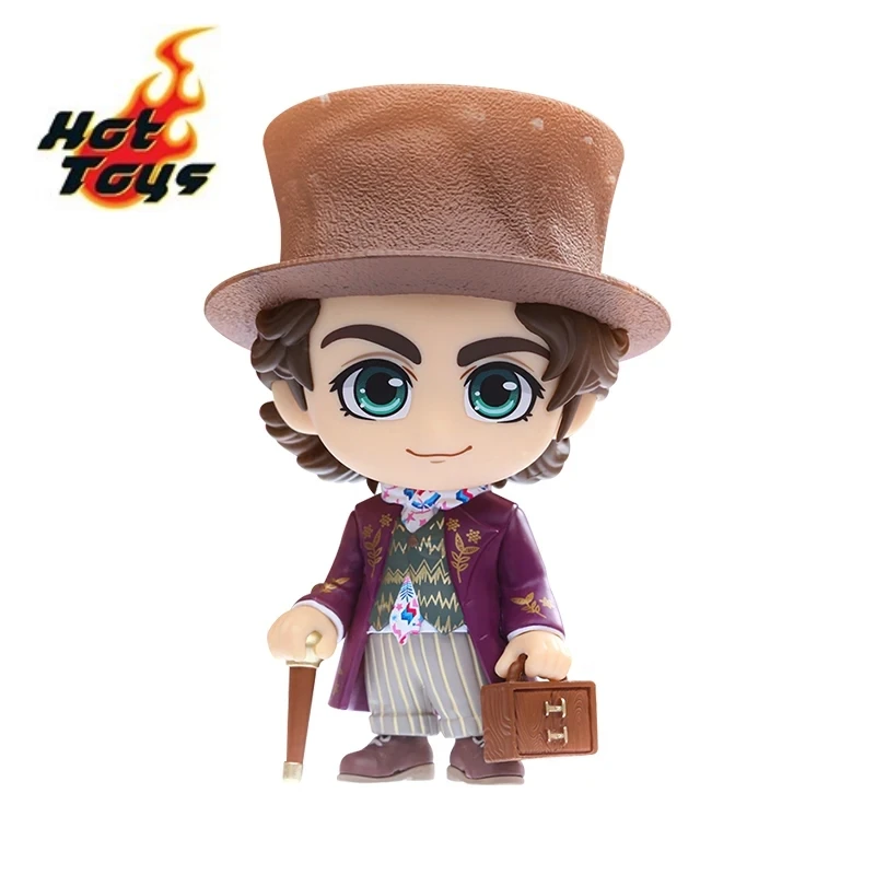 

Hot Toys Wonka Willie Wonka Cosbaby Mini Figure Collection Doll Figurine Anime Decoration Pvc Model Birthday Gift Kids Toys
