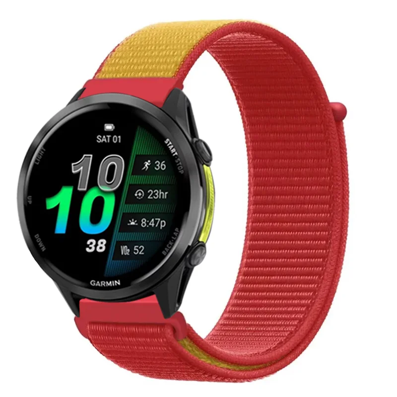 Nylon Loop Strap - 22mm/20mm Flag Style Fashion Band