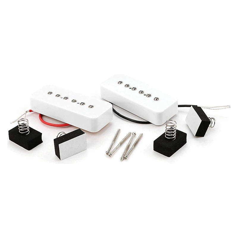 

P90 Electric Guitar Pickup Neck Bridge Pickups 50Mm/52Mm Pole Spacing For Electric Guitar Accessories