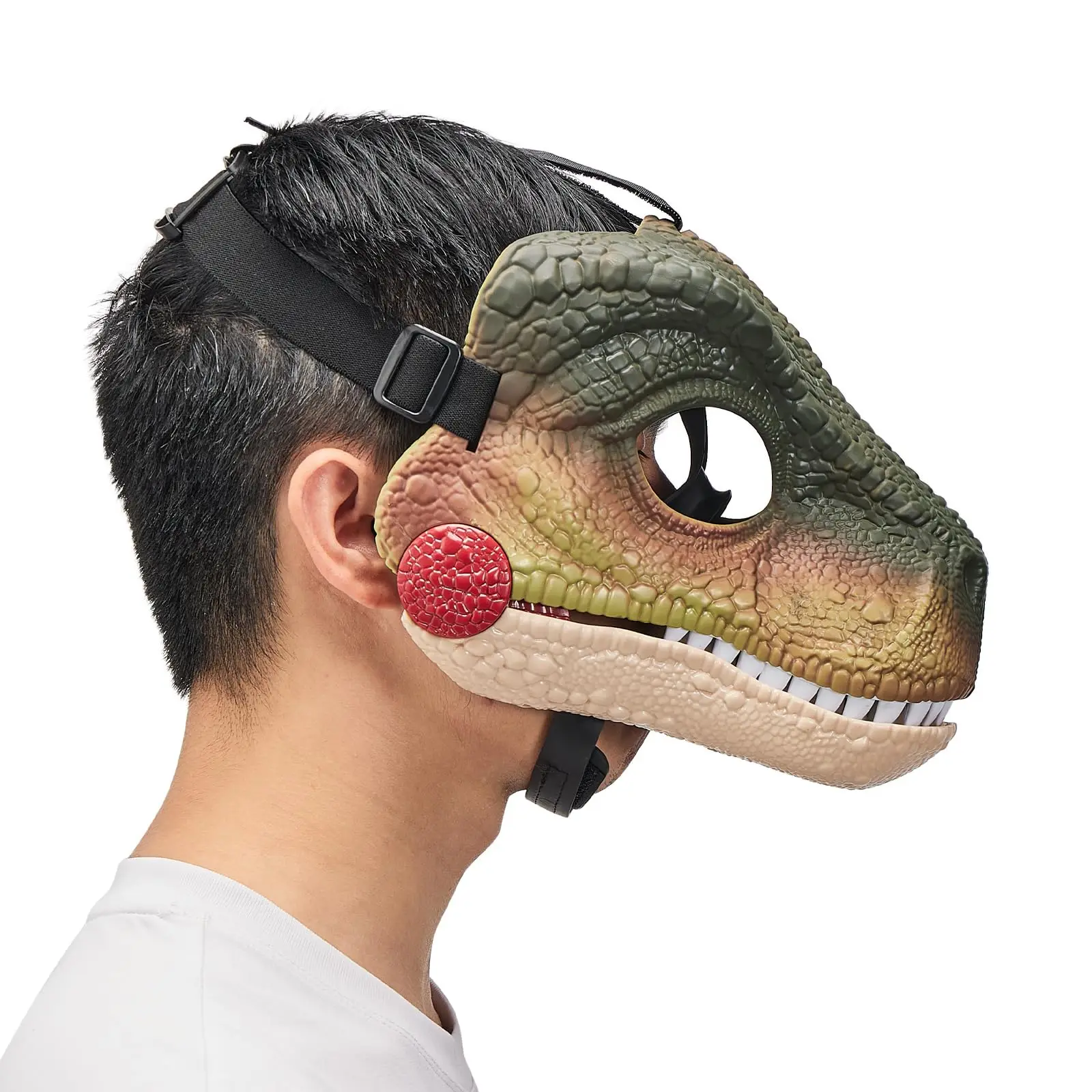 Funny Dinosaur Mask - Movable Jaw Halloween Cosplay Prop