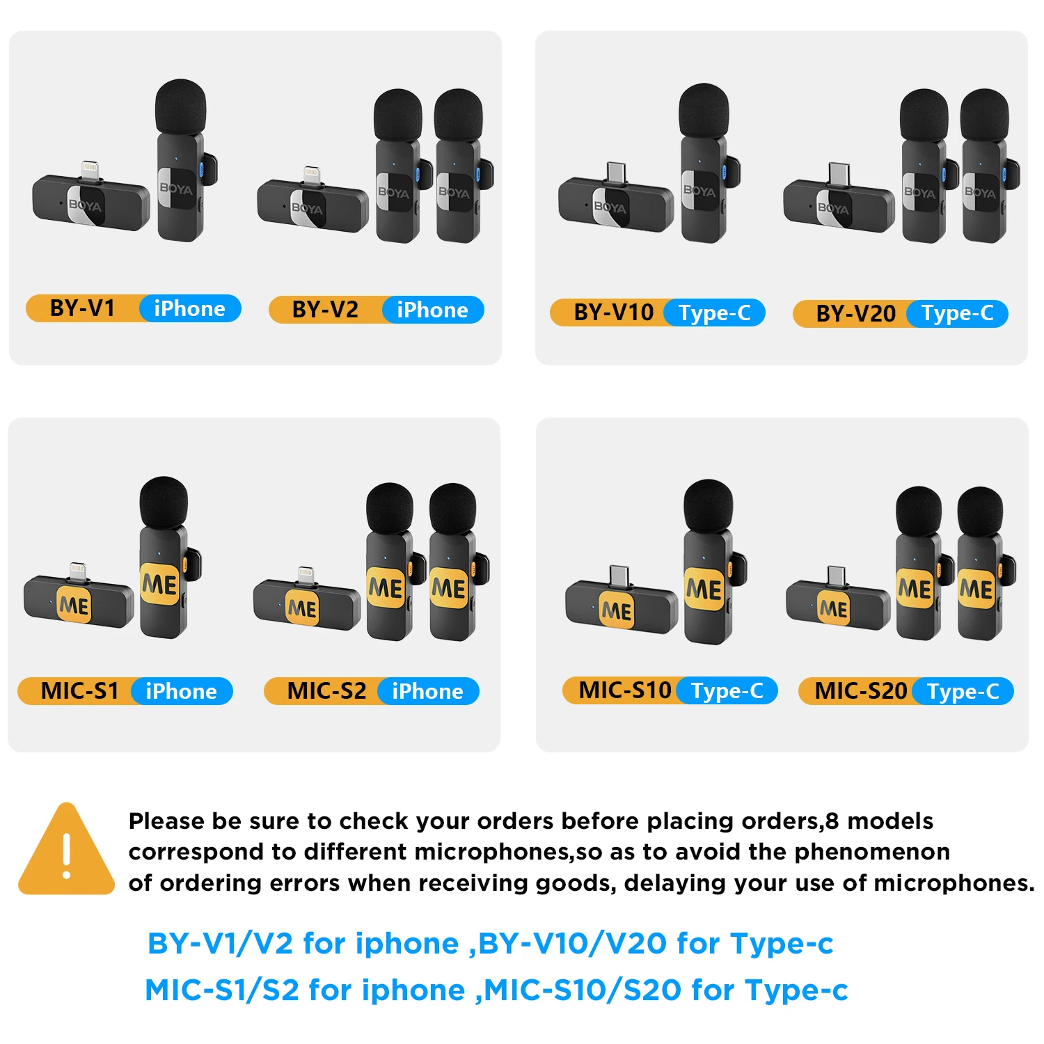 Boya By-v Microfone sem Fio Profissional Lavalier Mini Lapela Microfone Condensador Redução de Ruído Mic para Iphone Ipad Android Transmissão ao Vivo Gravação de Jogos Entrevista Vlog Gravação de Piano Smartphone - Image 4