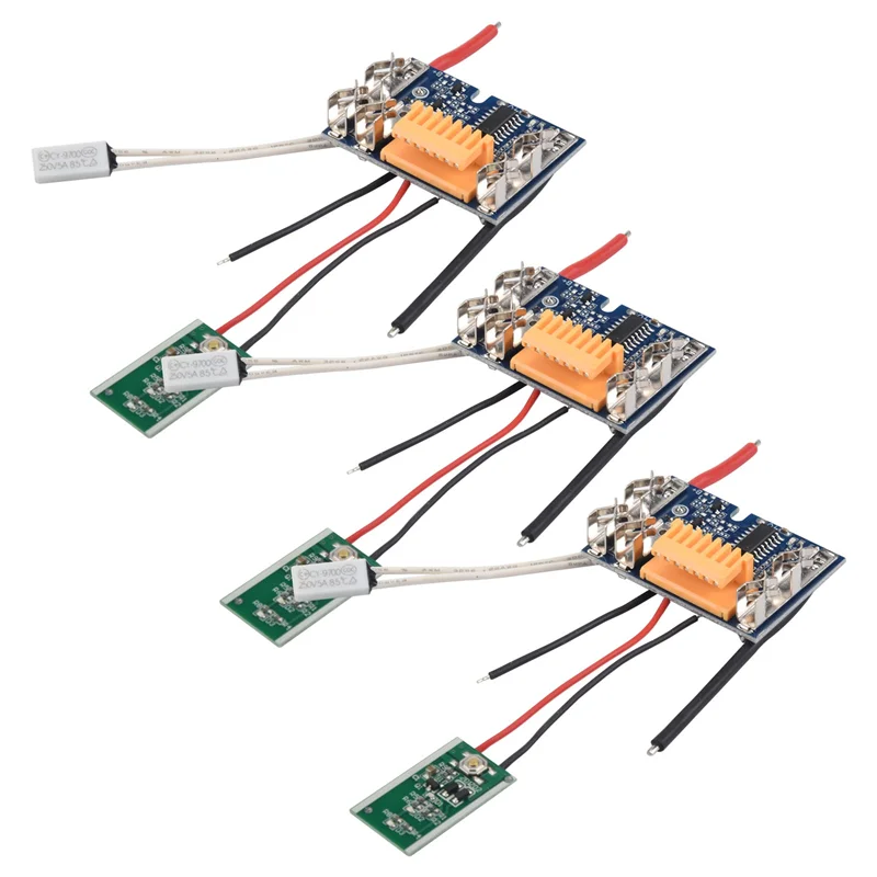 Excellent-3Pcs BL1830 Li- 배터리 PCB 충전 보호 회로 기판 18V 1.5Ah 3Ah 6Ah 9Ah BL1815 BL1845 BL1860