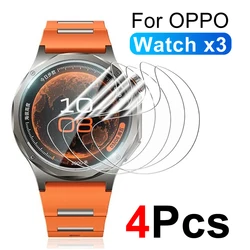 HD Hydrogel Film Screen Protectors for Smartwatches - Anti - Scratch, 9D Soft Full Cover (4Pcs)