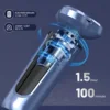 SEJOY Men's Electric Razor USB Rechargeable Shaver Triple Blade Trimmer Beard Floating Head Waterproof Hair Shaving Machine 3