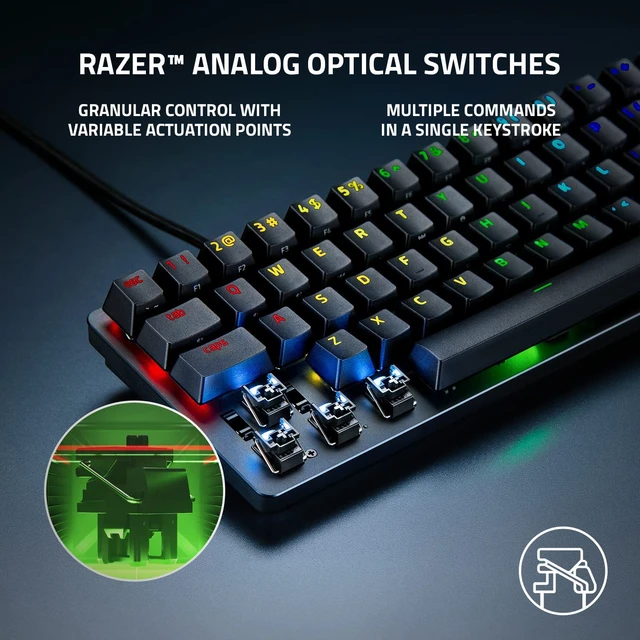 Razer Huntsman Mini Analog 61 key electronic game RGB mechanical