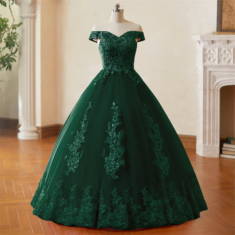 Green Floor Length