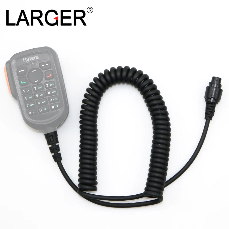 SM19A1 is suitable for Hytera walkie talkie hand microphone cable replacement, microphone cable replacement