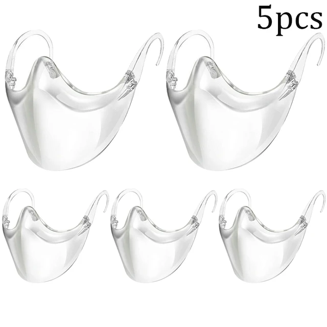 5pcs transparent