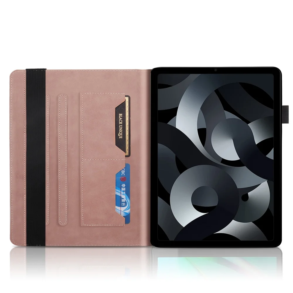 Embossed Tree Flip Wallet Stand Tablet Case Cover