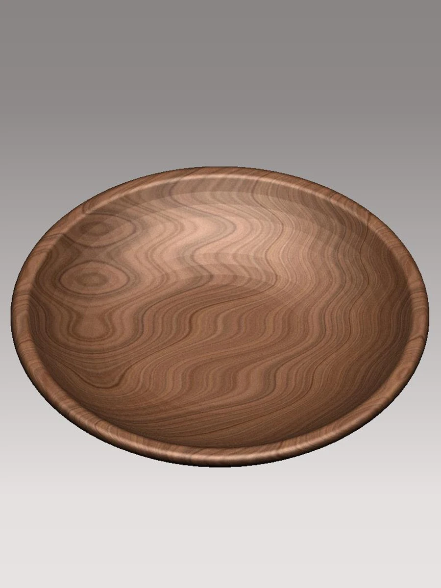 best router for woodworking 3D Model STL File Round Tray Serving Plate CNC Plans for CNC Router Engraving Support ZBrush Artcam Aspire Cut3d router bits for wood Woodworking Machinery