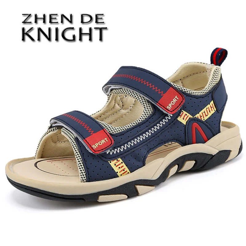 Summer Boys Sandals Kid Sandals Children Shoes Cut-outs Rubber School Shoes Breathable Open Toe Casual Boy Sandal 218
