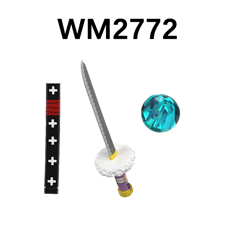 모델 액세서리 수집용 액션 피규어 블록, DIY 접합 조립 모델 장난감 홈 데코 WM6190 WM6191 WM6193