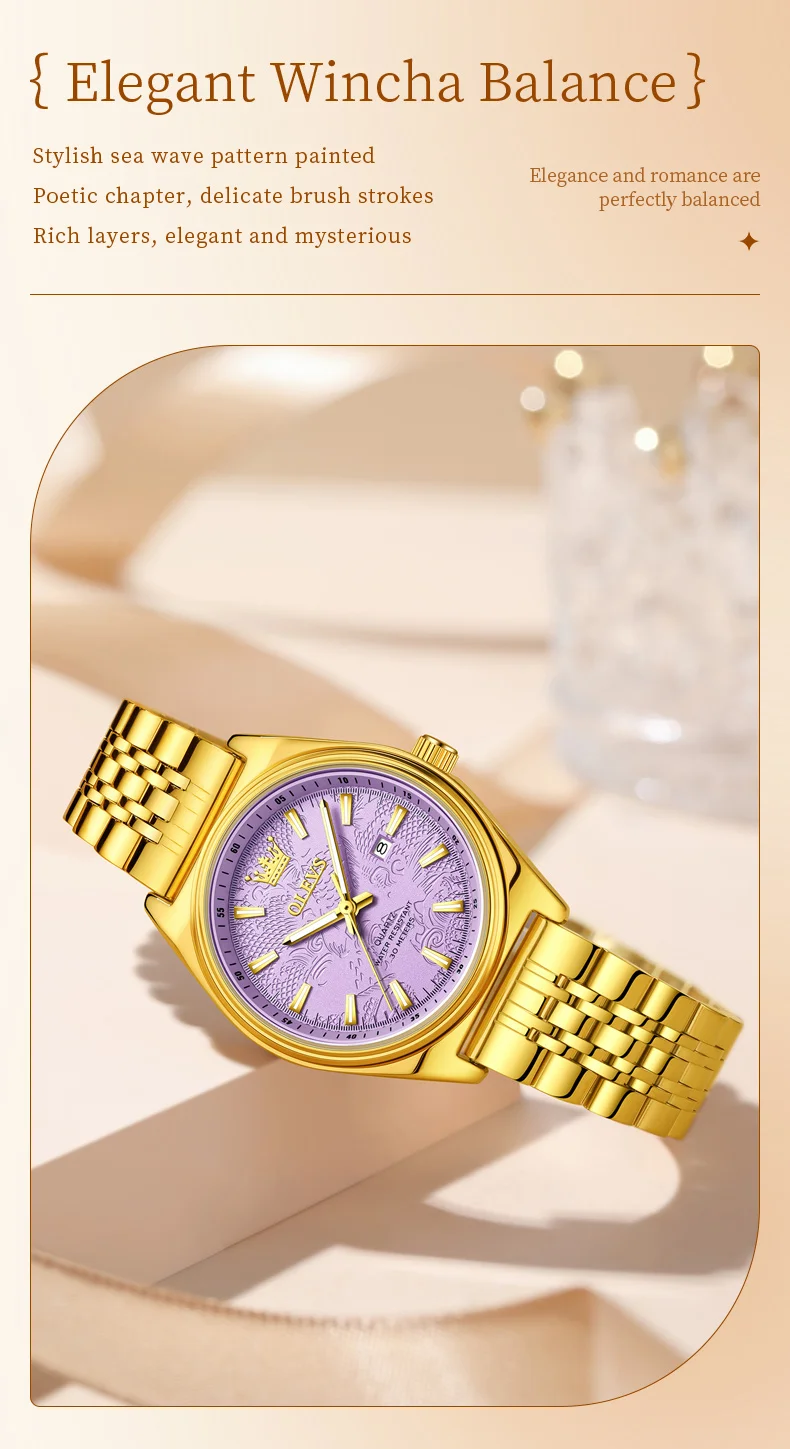 Orologio OLEVS 3703 - Confezione