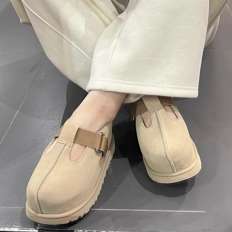 Suede Flats Platforn Women Shoes Casual Sneakers New Trend Loafers 2025 Designer Summer Sandals Woman Sport Walking Zapatillas 5