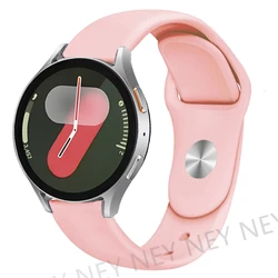 Silicone Sport Watchband - Universal 20mm 22mm Bracelet Strap for Galaxy 6-4 classic (Vintage rose-29)