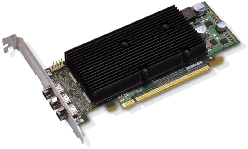 Matrox Graphics card Matrox (m9138-e1024laf) M9138 LP PCIe x16 (m9138 ...