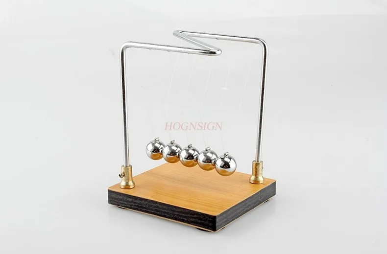 Newton's pendulum collision ball law of conservation of momentum physics pool ball physics experiment teaching equipment